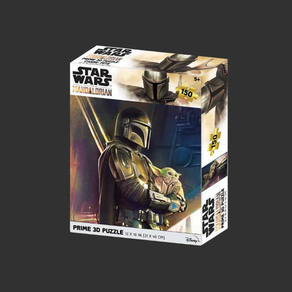 Star Wars: The Mandalorian - Puzzle lenticulaire Mando 63 pcs 46x31 cm