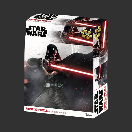 Star Wars - Puzzle lenticulaire Pose de combat de Dark Vader 500 pcs 61x46 cm