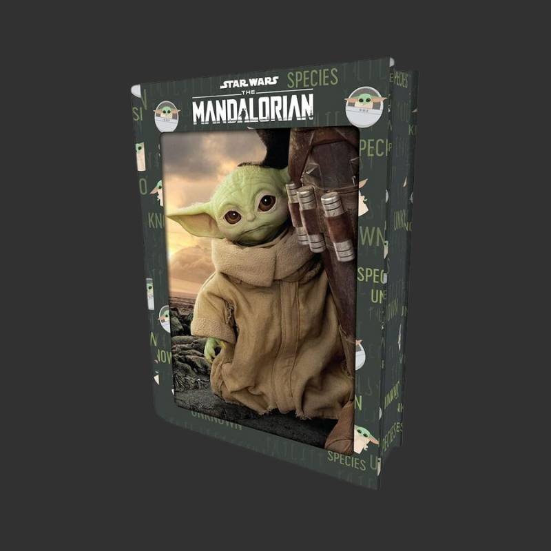 Star Wars: The Mandalorian - Puzzle livre lenticulaire Espèce inconnue 300 pcs 41x31 cm